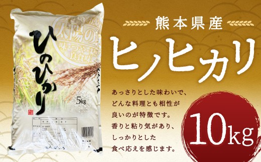 【令和7年産】 ヒノヒカリ10kg 【2026年9月下旬迄発送予定】 お米 白米 ご飯 国産 単一原料米 熊本県 人吉市