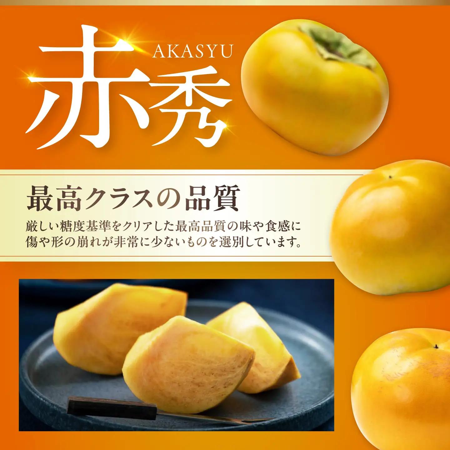 太秋柿 赤秀2Lサイズ約3kg（12玉入り）柿 フルーツ  BKAL004