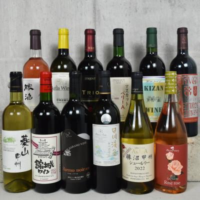 ふるさと納税 甲州市 甲州市ワイナリー堪能12本セット(K9-620)