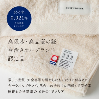 SALA 肌着のラージフェイスタオル 2枚セット パールグレー [I001280PGY]