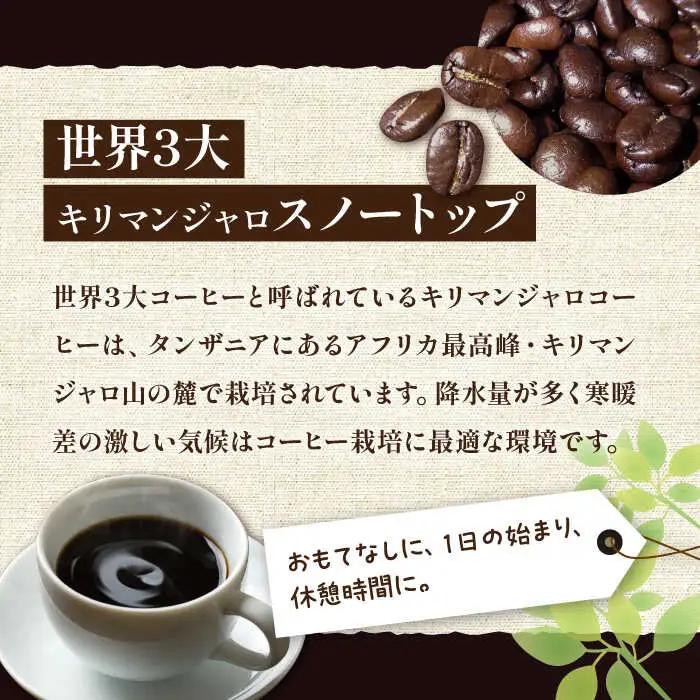 【全6回定期便】【ギフト用】キリマンジャロ ギフト セット 200g×4 [VAS195] 珈琲 コーヒー 豆