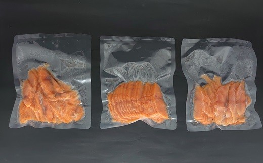 【第1回】チェリーサーモン スモークサーモン切り落とし(150g×3P)