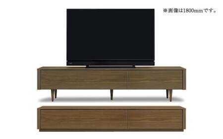 ライズ テレビボード 160【ウォールナット / オーク】【脚タイプ/台輪タイプ】