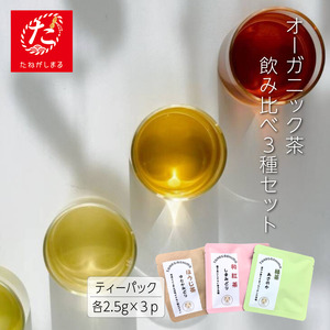 ＼先行予約／ 【たねがしまる4000】種子島 ティーパック 3点セット  NFN948【100pt】 // オーガニック 農薬不使用 一番茶 自園自製 手作業 和紅茶 緑茶 ほうじ茶
