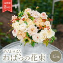 【ふるさと納税】わばら花束 定期便 15本 5回分 Rose Farm KEIJI WABARA 國枝啓司