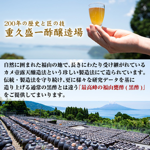 A5-020 フルーツ発酵酢ブルーベリー(500ml）・りんご(490ml)セット【重久盛一酢醸造場】霧島市 重久本舗 フルーツ黒酢 黒酢 酢 お酢 ドリンク