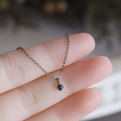 ふるさと納税 弥彦村 純チタンサファイアの一粒石ペンダント 誕生石 ネックレス 変色しにくい ギフト 新潟県 弥彦村 |  | 02