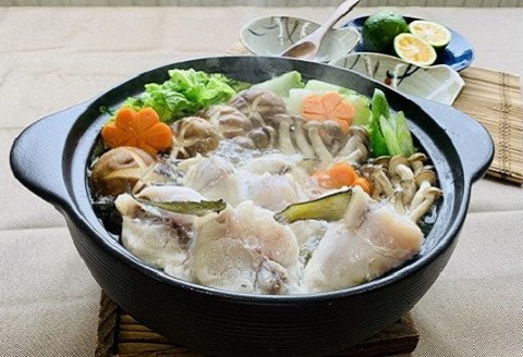 ［1363］【冷凍】土佐沖天然さばフグ切り身鍋用（500g×2袋）約1kg