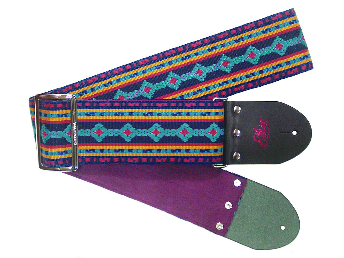 【ふるさと納税】【ギターストラップ】Elara Straps Millau 3 DeepSea 郡上市 レザー 真鍮バックル ウルトラスエード プロ仕様 エレキ アコギ ベース Ksound 小林楽器店