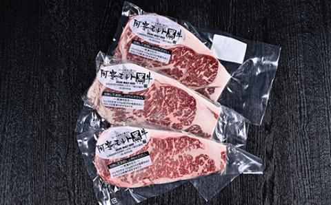 【これぞ北海道産 極上赤身肉】 阿寒 モルト 黒牛 (交雑種) サーロイン ステーキ 約250gx3 (750g) _F4F-4168