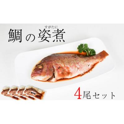 ふるさと納税 南知多町 鯛 姿煮 4尾セット 南知多町産