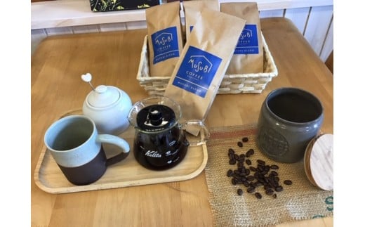 【珈琲豆】MUSUBI　COFFEE　スペシャルブレンド＜粉＞ 直火焙煎 香り コク 800g 高級豆 のみもの 飲料 コーヒー 豆 深煎り アウトドア キャンプ 飲みやすい お取り寄せ 飲料 飲み物 ドリンク 送料無料 渋み 深み 酸味 珈琲 coffee かふぇ カフェラテ コーヒー ゼリー Black ブラックコーヒー 焙煎 ご自宅用 静岡 県 牧之原