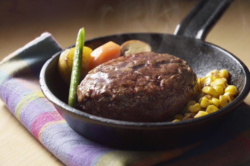 北海道産　牛粗挽き　ハンバーグ20個（2000ｇ）　北海道産の牛肉だけを使用