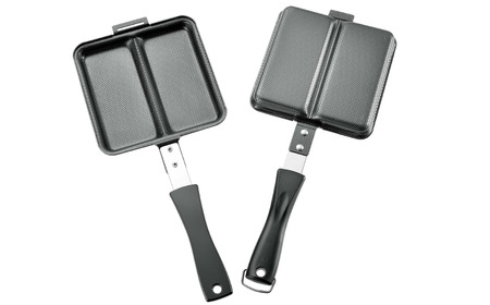 IH対応 ホットサンドパン ダブル キッチン用品 フライパン ホットサンド 燕三条製 【015S102】