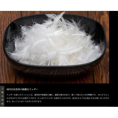 ふるさと納税 明和町 【河田フェザー】 国産 羽根 クッション C-50 |  | 01