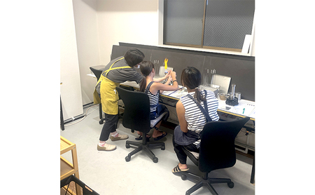 ガラス工芸 ワークショップチケット 【とんぼ玉作り体験 3玉作成プラン】 1名様 トンボ玉 手作り ワークショップ 体験 チケット Beans Roots 東京都 大田区