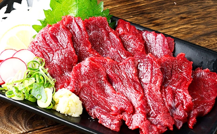 馬刺し赤身 計約200g(約50g×4パック) 熊本直送