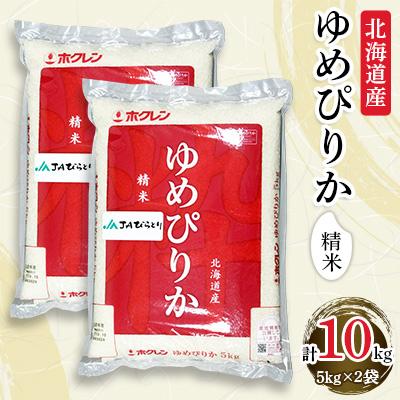 ふるさと納税 平取町 令和7年産 【北海道最上級ブランド米】「ゆめぴりか」10kg(5kg×2)