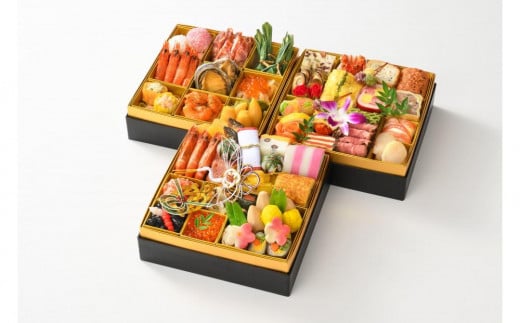 
            【ANAクラウンプラザホテル新潟】生おせち　和洋中三段重　飛翔（2025年12月31日着指定）
          