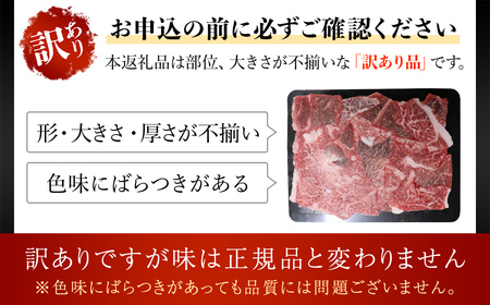 神戸牛 訳あり 焼肉用 切り落とし 1kg ＜A4ランク以上！！！＞ AS8C18-ASGSY2 | A4以上神戸牛 切り落とし神戸牛 部位おまかせ神戸牛 カルビ切り落とし 訳あり切り落とし 黒毛和牛