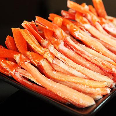 ふるさと納税 稚内市 稚内産 紅ずわい 棒肉 & 蟹爪 セット (合計 1Kg ) 北海道 稚内市 国産 |  | 01