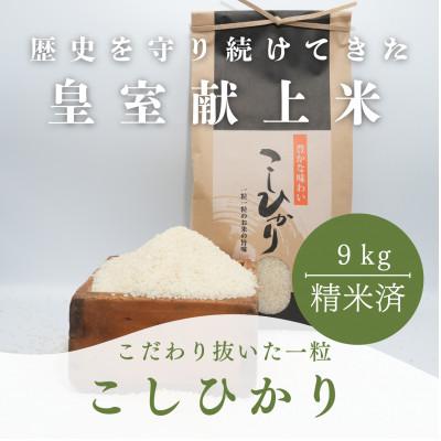 ふるさと納税 能美市 【令和7年度産】お米農家直送　石川県産コシヒカリ　9kg