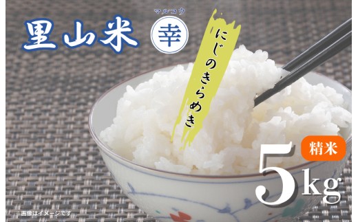 
                  里山米マルコウ　にじのきらめき　5kg　精米／ 米 こめ コメ お米 おこめ にじのきらめき 令和7年産 白米 精米 ごはん ご飯 5kg 千葉県 匝瑳市 送料無料
                