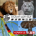 【ふるさと納税】東武動物公園【入園券（ペアチケット）】動物園 遊園地 植物園 プール イルミネーション レジャー テーマパーク 遊び お出かけ 旅行埼玉県 白岡市 送料無料【11246-0236】