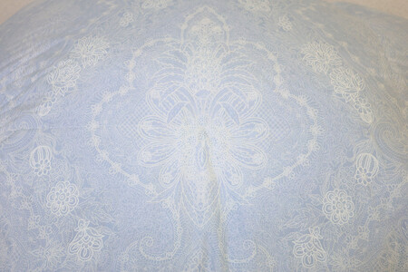 ツインキルト羽毛ふとん　シェリルFD　ブルー色