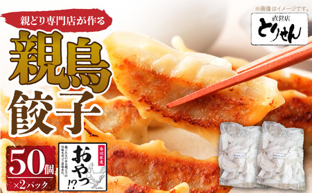 鶏 餃子 おかず親どり専門店が作る親鳥餃子（50個×2セット）【T200-012】