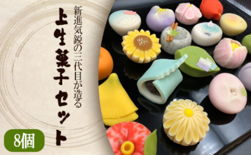 No.691 新進気鋭の三代目が造る上生菓子セット ／ 和菓子 おかし スイーツ 茨城県