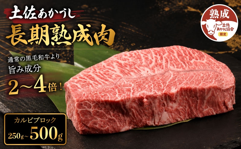 
                  土佐あかうし 牛肉 カルビ ブロック 約250g～500g 牛肉 ステーキ 熟成肉 特選カルビ エイジング工法 ブランド牛 熟成牛肉 牛肉 ブロック カルビ 国産 牛肉 焼肉 ブロック肉 牛肉 希少 網焼き 牛 国産牛 ステーキ 国産牛肉 焼き肉 BBQ ふるさと納税牛肉 牛肉 焼肉 肉 牛 バーベキュー 米 と合う カレー おかず 酒 おつまみ 牛肉 おすすめ 高級 天下味 安芸市 高知県
                