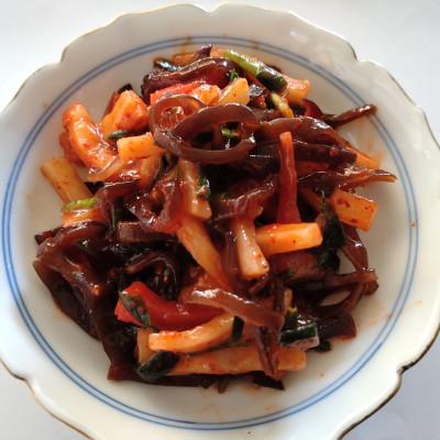 ふるさと納税 上毛町 上毛町産　きくらげキムチ5個セット