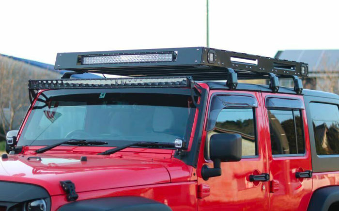 ROS FIELD ジープ ラングラー JK・JL兼用 ルーフラック / 車 くるま カー用品 アウトドア レジャー / 恵那市 / ROYAL STAGE [AUEB017]