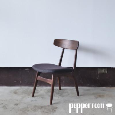 ふるさと納税 小野市 ダイニングチェア　01　ウォールナット　グレーブラウン