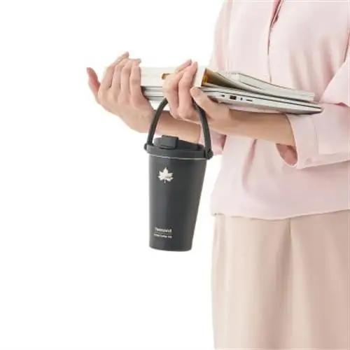 TW 真空断熱 タンブラー BK 480ml 保冷・保温対応のステンレスタンブラー 81286131【1745320】