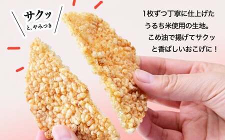 【6袋】サクッと軽い食感 おこげ煎餅セット 草加せんべい 480g | せんべい おせんべい 煎餅 草加市