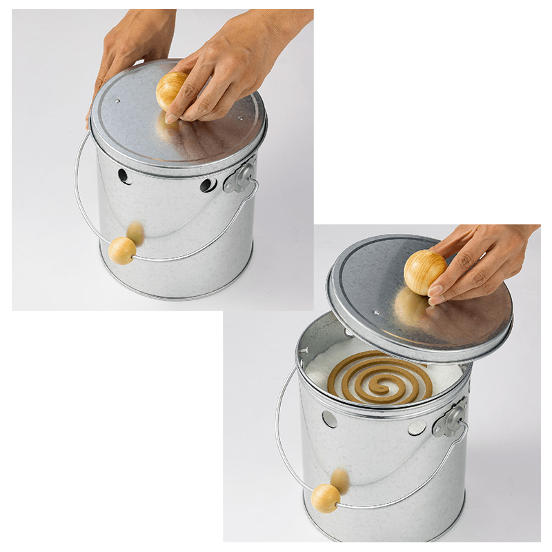 蚊遣りオバケツ（大）　蚊遣り 虫よけ バケツ おしゃれ  日本製 蚊取り線香