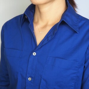 K18 0.1ct ダイヤモンド アーチペンダントネックレス　FHH-019833