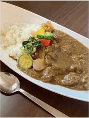 【ふるさと納税】かみかみyaの欧風ポークカレー(冷凍)3パック　お届け：発注後、2週間程度※12月受付分は1月上旬以降に発送 HNNU002