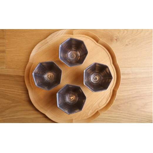 有田焼 Japanese Modern 小鉢 4個セット【まるふく】食器 器 うつわ 湯飲みにもなる小鉢 コップ カップ 小鉢 モダン おしゃれ 小鉢 和モダン 小鉢 ギフトセット 小鉢 贈答 A18