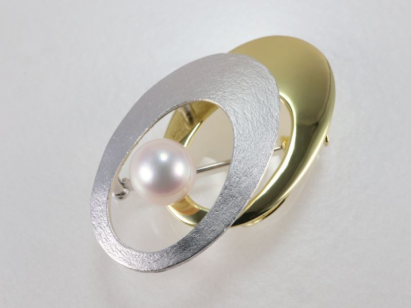 
                  真珠 ブローチ パール 9mm 以上 9.5mm 未満 アクセサリー アコヤ真珠 ジュエリー 希少 大粒 大珠  / あこや真珠ブローチ
                