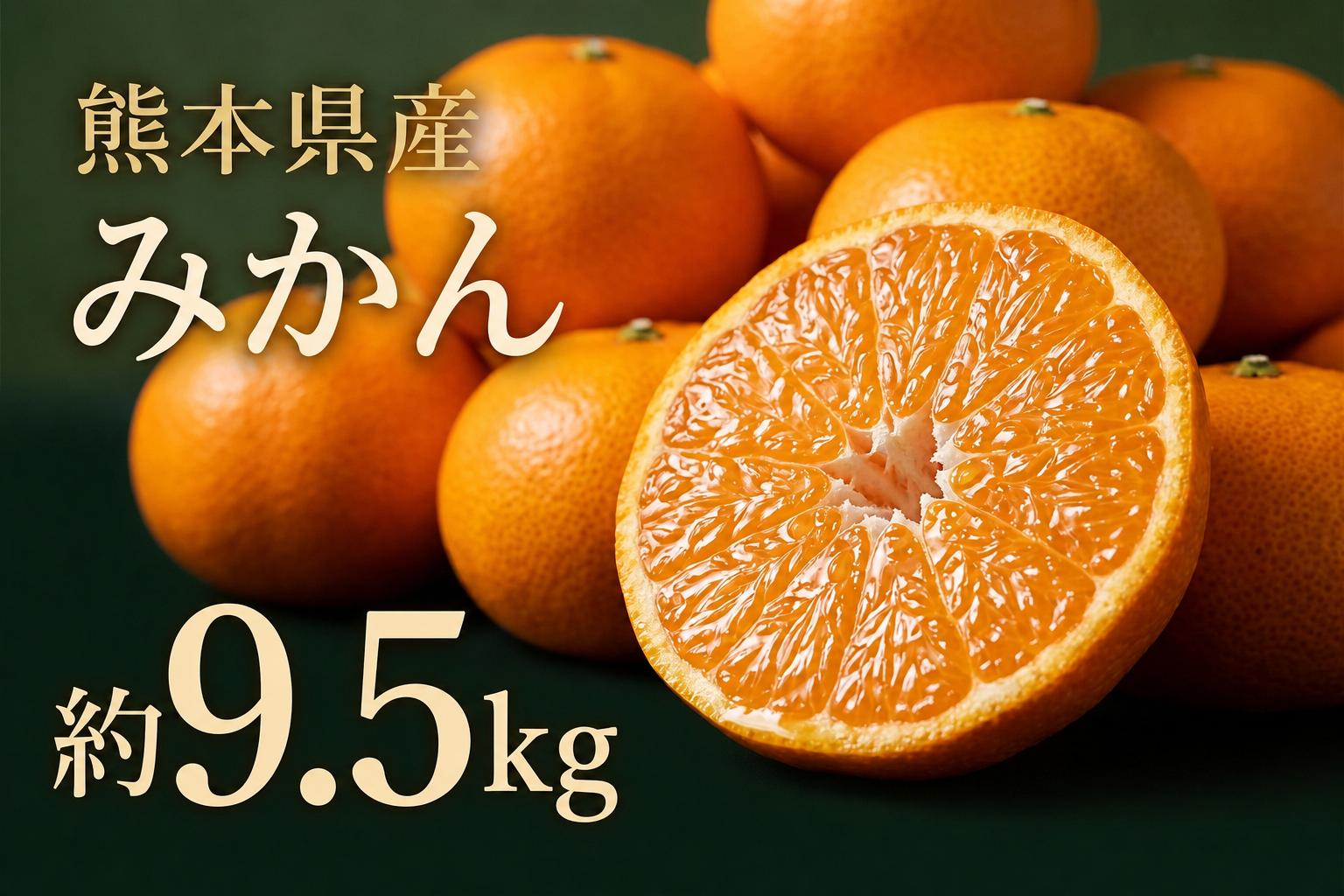 
                  贈答用 熊本県産 みかん 約9.5kg 鮮度 贈り物 果物 くだもの フルーツ 柑橘系 柑橘類 みかん ミカン 果汁 果肉 国産 贈答品 【 2026年11月上旬発送開始 】
                