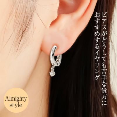 ふるさと納税 甲府市 Deliciae ピアリング正規 痛くなりにくいイヤリング0.06ct DPE-13-PT-0001 |  | 01