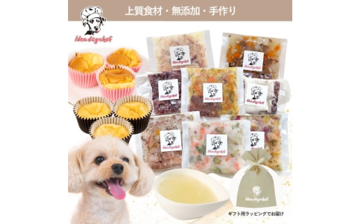 ＜プレミアム・ドッグミールセットB＞犬用ごはん 無添加 手作り Idea dog chef【1660610】