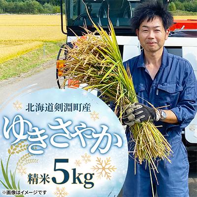 ふるさと納税 剣淵町 【北海道剣淵町】令和7年産　ゆきさやか5kg(精米)