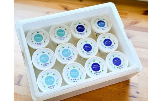 放牧牛のしぼりたてミルクアイス広尾12個セット（ミルク＆十勝の塩）(AB0011)