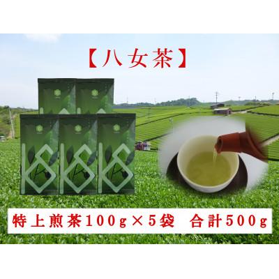 ふるさと納税 八女市 八女茶 特上煎茶 100g×5袋