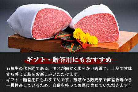 石垣牛ステーキ200g×4枚＋焼肉800g特盛セット（いしなぎ屋） AB-10