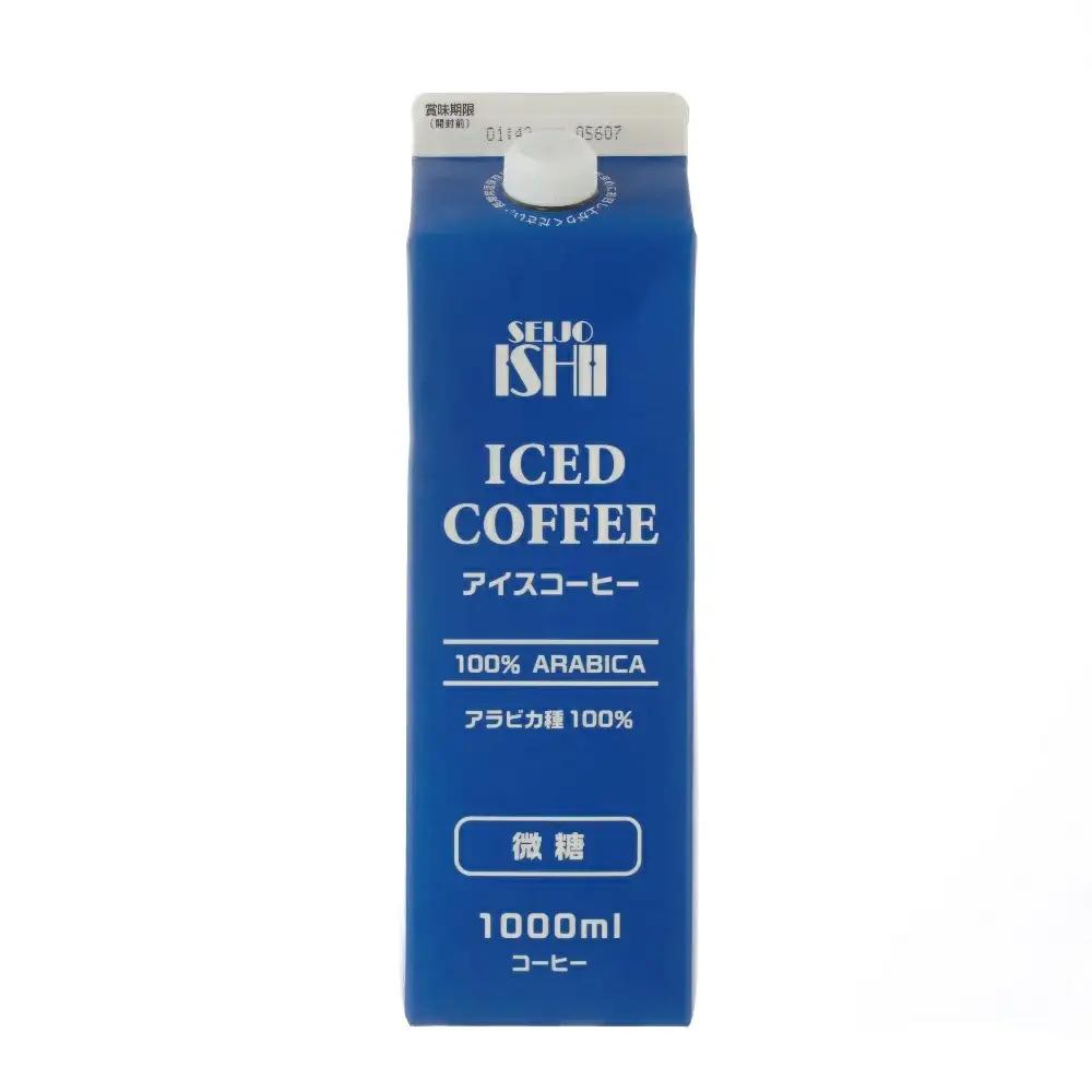 【定期便】成城石井 アイスコーヒー 微糖 1000ml×12本【6か月定期便】 株式会社利他フーズ 滋賀県 東近江市 I-F01 アイスコーヒー 定期便 微糖 1000ml 12本 ネルドリップ アラ